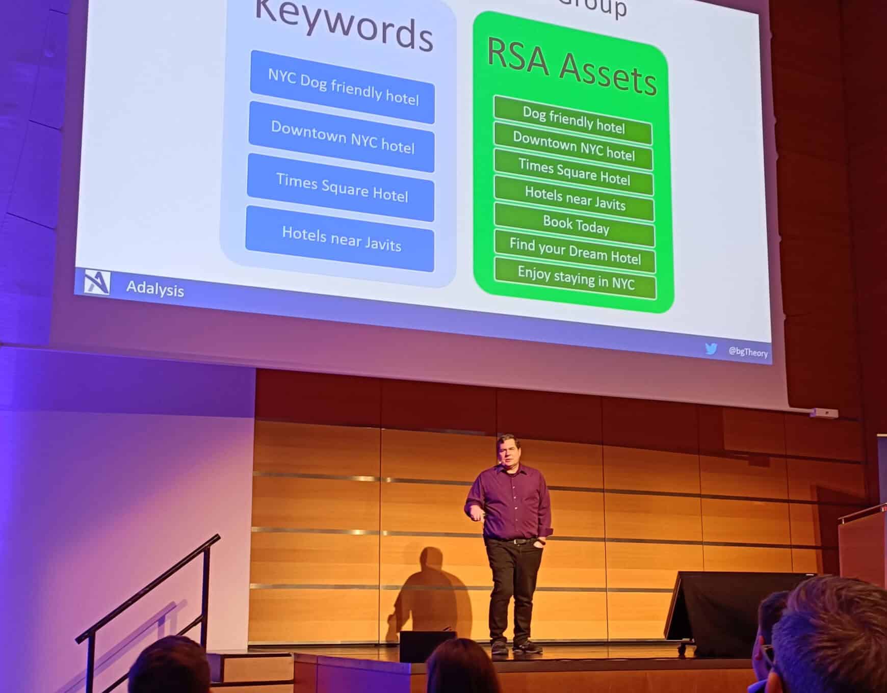 Google Ads-Experte Brad Geddes - ein Speaker-Urgestein der SMX München