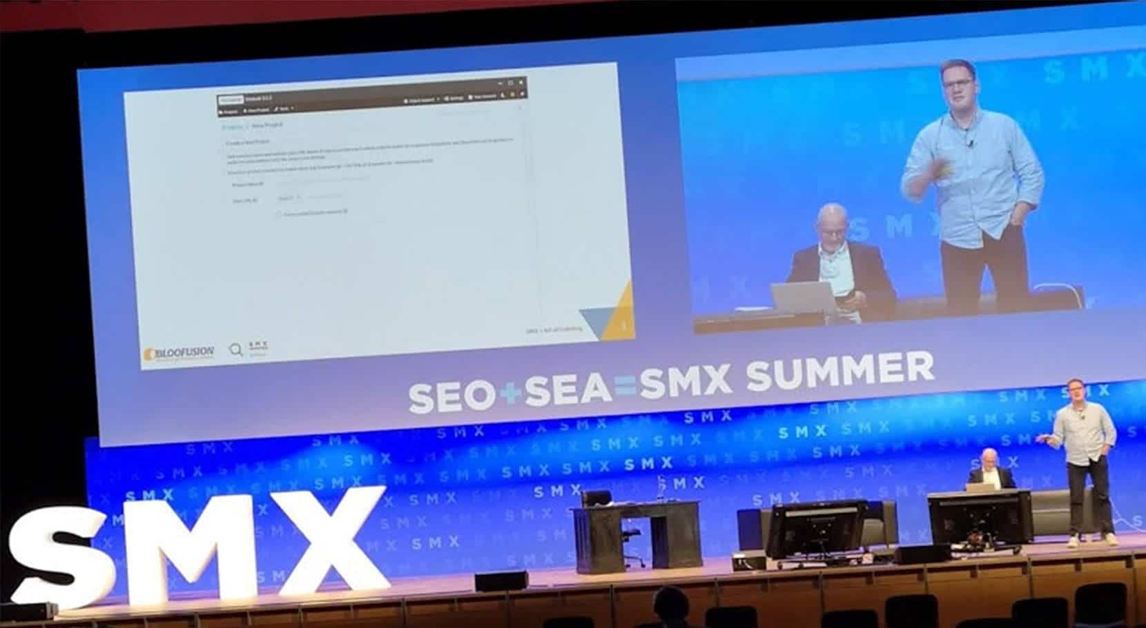 Markus Hövener mit SEO-News auf der SMX 2020 Munich